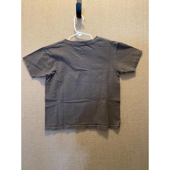Gildan Shirt Boy's Small (6/7) Gray Dinosaur - Picture 7 of 11